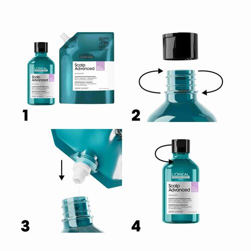 (리필) 스칼프 안티 디스컴포트 샴푸 - 로레알 프로페셔널 | L'Oréal 파트너샵